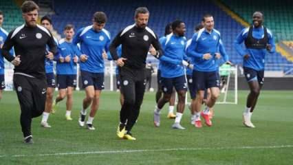 Çaykur Rizespor’da Sivasspor mesaisi devam etti