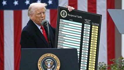 Dünyayı karıştırdı! İşte ülke ülke Trump'ın yeni vergi oranları... Türkiye'de yüzde kaç?
