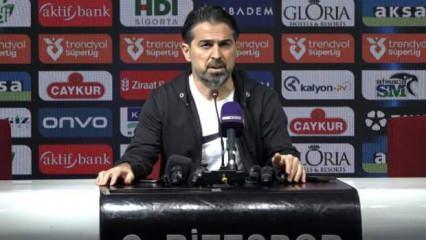 İlhan Palut endişeli: İki puan kaybettik, başımız belada