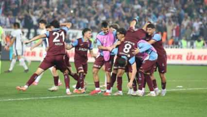 Inter'i devirdik! Trabzonspor tarihi zaferle yarı finalde