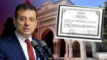 İşte diploması iptal edilen İmamoğlu ve 28 kişinin isim listesi!