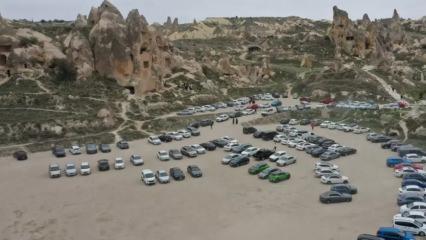 Kapadokya bayramda da turistlerin gözdesi!