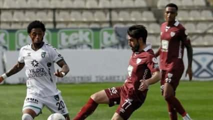 Kocaelispor 4 gollü maçta Bandırma engelini aşamadı