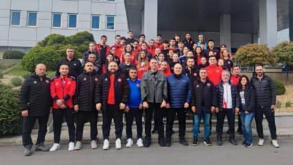 Taekwondo ekibinden Sırbistan'a çıkarma