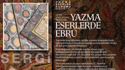Asırlık Ebrular gün yüzüne çıkıyor: "Suya Saklanan Renkler" sergisi açılıyor