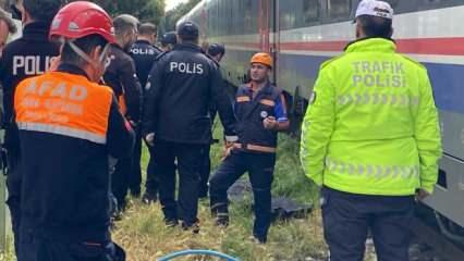 Aydın'da korkunç ölüm! Trenin çarptığı kadın hayatını kaybetti