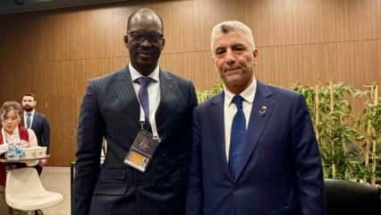 Bakan Bolat, Senegal Ankara Büyükelçisi Diop'u kabul etti