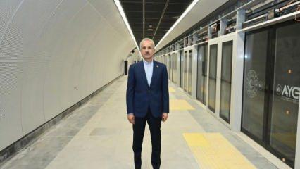Bakan duyurdu! Açıldığı günden bu yana 22 milyon 100 bin yolcu taşıdı!