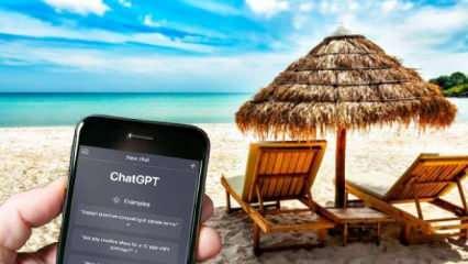 Bu da oldu! ChatGPT kullanarak tatili ucuza kapattılar