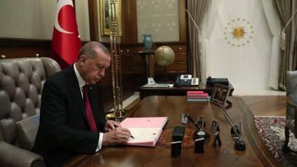 Cumhurbaşkanı Erdoğan'dan atama kararları! Resmi Gazete'de yayımlandı