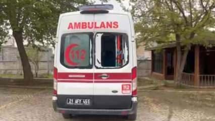 Diyarbakır’da ambulansa 76’ncı kez taşlı saldırıda bulundu, gözaltına alındı