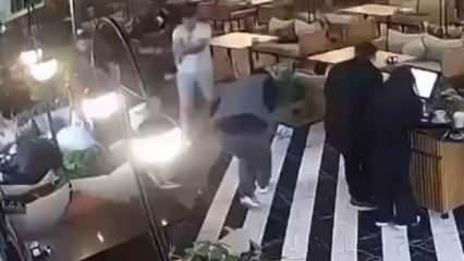 Elazığ'da silahlı saldırı! O anlar kamerada