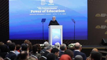 Emine Erdoğan'dan dikkat çeken paylaşım: Filistinli çocuklar için seslerimizi birleştirdik