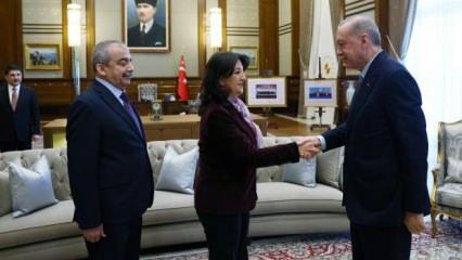 Erdoğan, Dem Parti heyetini kabul etti! Ahmet Türk'ün neden olmadığı ortaya çıktı
