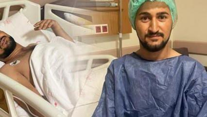 Evrakları karışan genci ameliyat masasında babası kurtardı