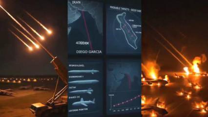 İran Diego Garcia'daki ABD üssünü böyle imha edecek! Görüntüler paylaşıldı