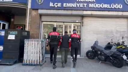 İzmir'de 86 yıl hapis cezası ile aranan hükümlü yakalandı
