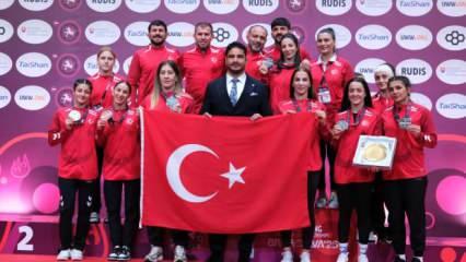 Kadın Güreş Milli Takımı, Avrupa ikincisi oldu