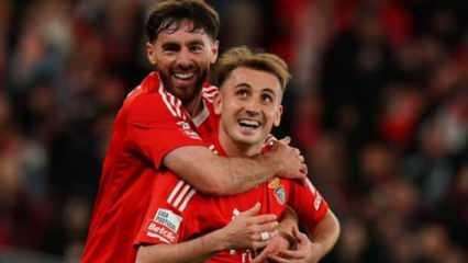 Dünya devi aylardır izliyormuş! Kerem Aktürkoğlu Benfica'dan ayrılabilir