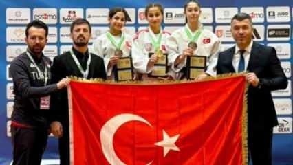 Milli judocular, Avrupa Kupası'nda 3 madalya kazandı