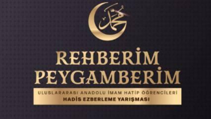 Rehberim Peygamber Yarışması ödül töreni yapılacak