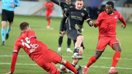 1. Lig'de 5 gollü düellodan Çorum FK galip çıktı
