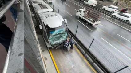 Son dakika: İstanbul'da metrobüsler çarpıştı: Yaralılar var...