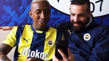 Talisca, lösemi tedavisi gören küçük taraftarı sevindirdi