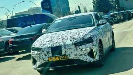 Togg'un yeni sedan modeli T10F görüntülendi: Fiyatı merak konusu oldu!