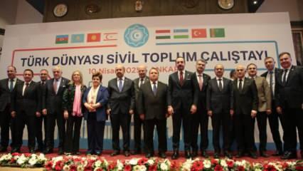 "Türk Dünyası Sivil Toplum Çalıştayı" düzenlendi