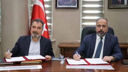 Van Yüzüncü Yıl Üniversitesi'nde bir ilk! Protokol imzalandı...