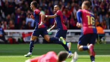 7 gollü çılgın maç! 3-1 geri düşen Barcelona, 4-3 kazandı