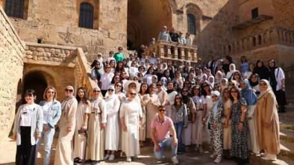  Almanya'dan gelen çoğu gurbetçi 105 kadın, Diyarbakır ve Mardin'e hayran kaldı