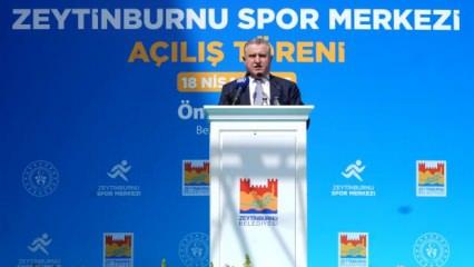 Bakan Bak, Zeytinburnu Spor Merkezi'nin açılışına katıldı