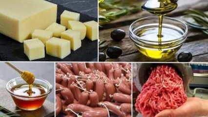 Bakanlık yeni listeyi paylaştı: Kıyma, bal, nar ekşisi... 