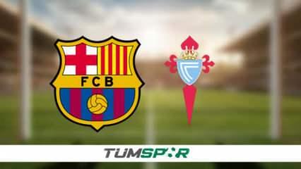 Barcelona - Celta Vigo maçının yayın bilgileri! İşte karşılaşmanın kanalı