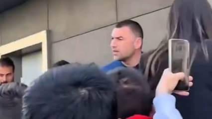 Bir taraftarın "Fener'e hep yatıyorsunuz" sözleri sonrası Burak Yılmaz kontrolü kaybetti