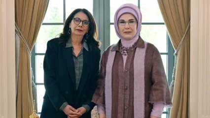 BM Özel Temsilcisi M'jid'den Emine Erdoğan'a: Projeniz dünyaya örnek oldu