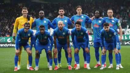 Çaykur Rizespor, 16 maç sonra ilki yaşadı