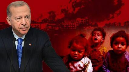 Erdoğan'dan son dakika Filistin açıklaması: İçim kan ağlayarak söylüyorum...