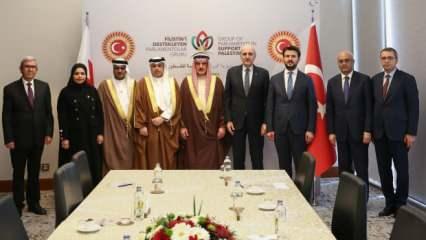 Kurtulmuş, Bahreyn Temsilciler Meclisi Başkanı ile görüştü