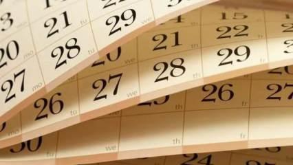 Resmi tatillere bir yenisi daha ekleniyor! İşte g&uuml;n g&uuml;n resmi tatiller