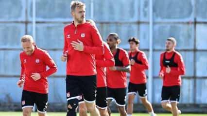 Sivasspor’da Kasımpaşa maçı hazırlıkları sürüyor