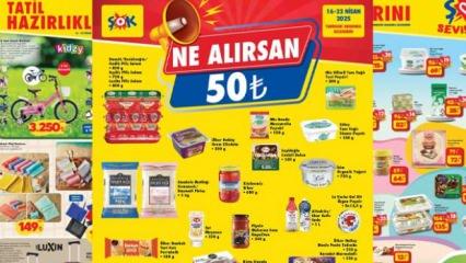 ŞOK’tan bahar kampanyası: Ne alırsan 50 TL!