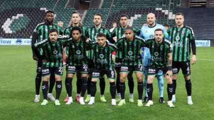 Süper Lig ekiplerinden Kocaelispor'a tebrik yağmuru