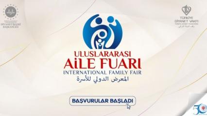TDV, “Aile ve İyilik” temalı Uluslararası Aile Fuarı düzenleyecek