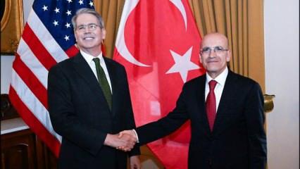 Bakan Şimşek'ten ABD'li mevkidaşı ile görüşmesi sonrası açıklama