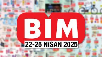 BİM 22-25 Nisan 2025 aktüel ürün kataloğu ile bu haftada alışverişe doyacaksınız!