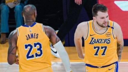 Doncic 31 sayı üretti! Lakers seriye denge getirdi