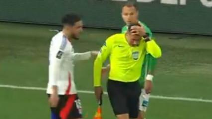 Fransa'da olaylı derbi! Hakem yerde kaldı: Maç 40 dakika durdu